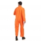 Men Adult Orange Inmate Cosplay Costume Jumpsuit Uniform Set Firefighter Suit SM1109