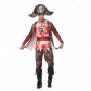 Pirate Game Uniform Costume Masquerade Captain Zombie Men Pirate Cosplay XY82337