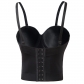 Gothic Steampunk Leather Push Up Bra Tops M7324